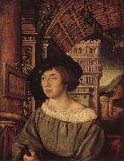 HOLBEIN, Ambrosius Portrait of a Gentleman oil painting on canvas